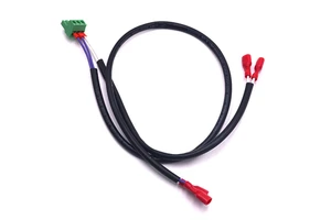 Customized Industrial Strength Wire Harnesses with 3-pin Terminal Block 20AWG Insulation for Industrial Equipment