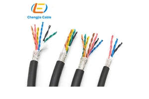 2X2X0.2 3X2X0.2 4X2X0.2 2X2X0.3 3X2X0.3 4X2X0.3 European Servo, Feedback & Motor Cable Incremental Feedback Cable Track EMC Wre