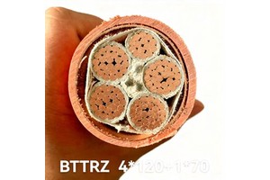 BTTRZ 4*185+1/4*240+1 Corrugated Copper-sheathed Cable, for Fire Protection, Industrial and High-rise Building Applications