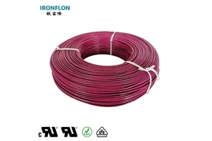 FEP Insulated Electrical Wire UL1330 14AWG Tin Plated Copper Stranded Single Core Automotive Wire For Car Connect Harness