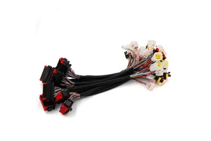 Automotive Wiring Harness 24 Hole Connector Sightseeing Bus Harness
