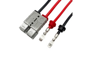 Custom50A/120A/175A/350A 600V Plug Power Supply Battery Solar Panel Connector Wiring Harness Electronic PVC Insulated Wholesale