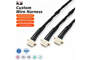 Ph 0.8 Pitch Cable Pin Crimp Connector Phr-4Pin Housing Wire to Board Connector Wire Harness
