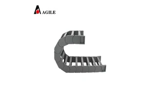 MTK Custom Made PA6 Semi-Enclosed for Cable with High Strength Flexible Towing Chain -40C-130C Temperature Range