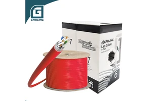 Gcabling Cat6 Cat6 a Ftp Sf/utp Sftp Full Copper Outdoor Network Lan Industrial Ethernet Cable 305m with 23awg 24awg Conductor