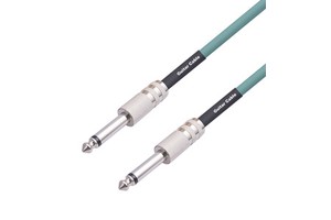 1/4 Inch Instrument Guitar Cable Straight 6.35mm Guitar Bass Cord 6.35mm Male Jack Stereo Audio Line for Guitar Bass Keyboard