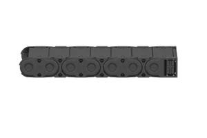 Extreme Heavy Duty High Load Swarf Protection Stability Reinforced Closed G80T Drag Chain For Large Crane&Oil Field Equipment