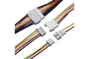 Custom Automotive Copper Cable Assemblies with JST PH Male and Female 2.0mm Pitch 2-12 Pin IP68 600V Connector Harnesses