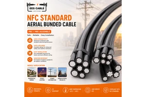 0.6/1KV, Cable Preassemble 3*50+54.6+16 Mm² , Cable Aerien Torsade , PRC50
