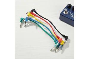 6 PCS Electric Guitar Audio Cable High Sound Quality Colorful Variety Length Options Made Stringed Instruments Parts Accessories