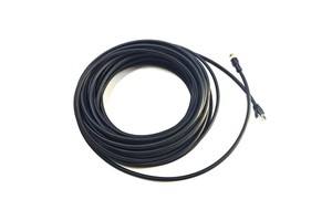 20m Industrial Ethernet Cable M12 Male X-Code to RJ45 4x2x26AWG Oil & Water Resistant for Harsh Environment Field Bus Connection