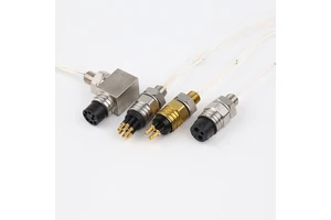 JS Series IP69 Waterproof 8pin Silver Plated Brass Stainless Steel Threaded Subconn Underwater Circular Cable Connector for Rov