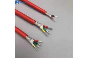 Multi-core Stranded Flexible High Temperature Resistant Tin-plated Copper YGCP Industrial Electric Cable Silicone Shielding