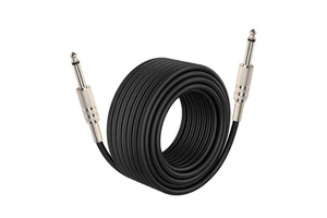 6.35mm Cable Guitar Audio Instrument 6.35 Cable Mono 6.35 Jack to Jack (1/4) TRS Best Electric Guitar Cable Jack