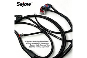 Professional Agricultural Machinery Wiring Harness Manufacturer Customized Industrial Vehicle Electric Wire Harness Factory