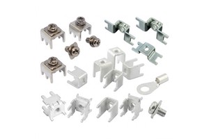 High Voltage PCB Screw Terminal Connector SMD DIP OEM Brass Tin Plated PCB Welding Terminal for Battery Inverters