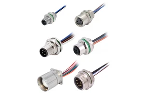 Signal Connectors With Wires IP67 Waterproof 2 3 4 5 6 8 12 16 17 19 Pins a B D X Coding Connectors