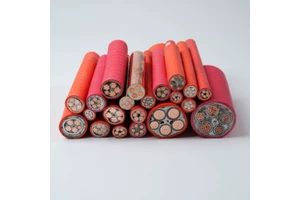 BTTRZ Industrial Marine Mineral Cable Fire-Resistant XLPE Copper Conductor IP67 Rated IEC 60754 BS 6387 for Building