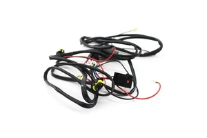 [CE Certified] 12V Car Universal LED Fog Light Harness - 0.5kg 40A Relay Switch Kit