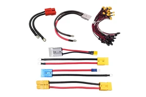 Customized Copper Wiring Harness Solar Inverter Cable Battery Energy Storage Cable Power Battery Connector with Terminal