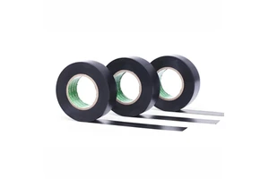High Temp PVC Automotive Wire Harness Tape Waterproof Flame Retardant Black Insulation Electric Adhesive Tape