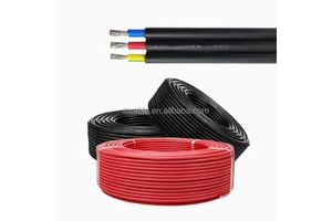 Factory Customized Copper XLPE Anti-UV Low Voltage Halogen-free Flame Retardant New Energy Cables Mass Supply