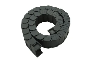 Machine Tool Engineering Plastic Flexible Drag Cable Chain Hose Conduits Carriers Guide Chain with Separation