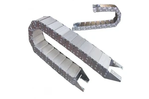 Hydraulic Hose Protection Chain for Barrier Trucks Steel Aluminium Drag Chain Installation 2 4 Hoses Durable 1 Year Warranty