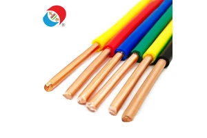 BV 450/750V PVC Insulated Single Core Cable - Copper Conductor Building Wire for Fixed Electrical Wiring