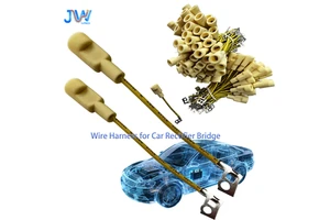 Custom 18AWG High Temperature Silicone Wire Harness for Electric Heater and Household Appliances