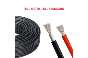 TUV Pv Cable 4mm 6mm 6mm2 10mm 10mm2 H1Z2Z2-K Dc Power Photovoltaic Wire Price XLPO DC Solar Cable Leader