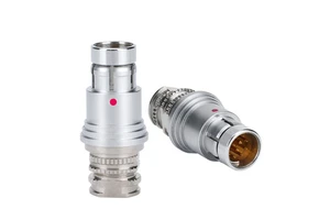 Custom Design F Series Shockproof Plug-In Waterproof IP68 Cable Push Pull Connector Quick-Pull Self-Locking Waterproof Connector