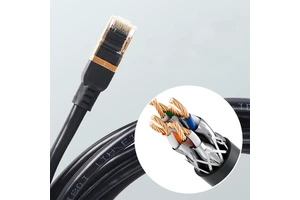 High Quality 0.5M Twisted Pair Cat7 Patch Cord Internet Communication Cable RJ45 Connector CCA Cat7 RJ45 8P8C Network Lan Cables