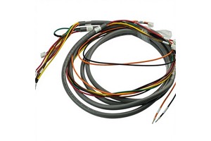Custom Industrial Equipment Wire Harness Copper Conductor Polypropylene Shielded UL2464/UL1007 Cable M12/VH3.96 Connectors for