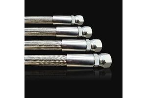 Factory High Quality 25mm Temperature Pressure Resistant Anti-Corrosive Non-Stick PTFE Stainless Steel Wire Braided Hose 52Mpa