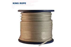 6X36+IWRC/6X36+FC Steel Wire Rope Crane/ Winch /Hoist 18mm 20mm Galvanized Ungalvanized Steel Cable