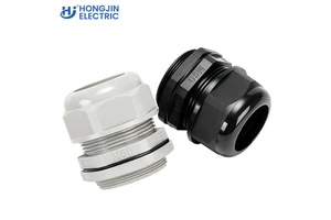 Direct Factory Supply Best-selling Product M60 UV-resistant Contact Black Industrial-grade Nylon cable Waterproof connectors