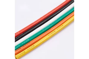 Tinned Copper Wire High Voltage Flexible 8awg 10awg 12awg 14awg 16awg 18awg 20awg Automotive Silicone Cable