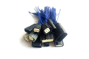 2p 3p 4p 6p 8p Automotive Waterproof Connector Custom sealed Molex Mx150 Pigtail Wire Harness