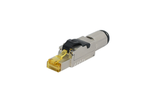 SIGNAL Ethernet RJ 45 Waterproof Cat6 Cat7 RJ45 Connector IP67 8pins Metal RJ45 Connector