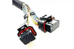 Custom Emtron FuelTech Haltech Motec Tin Plated Copper PVC Insulated Wiring Harness Swap New for Enhanced Automobile Performance