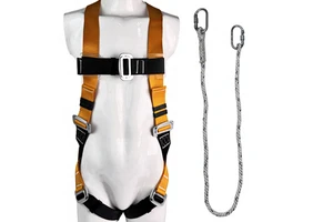 Industrial Fall Protection Full Body Safety Harness for Warehouse and Building Maintenance Work