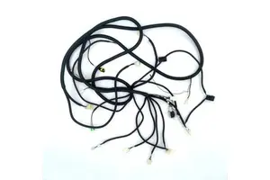 Custom Copper Core Gold Plating PVC Insulation Cable Wire Harness for Electronic Motorized Tricycle Machinery IATF 16949