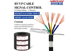 2 3 4 5 6 Core 0.2 0.3 0.5 0.75 1 1.5 2.5 4 Mm2 300 300V RVVP RVVSP Shielded Flexible Cable Alarm Signal Control Wire Cable