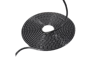 New Type Insulated Plastic Spiral Cable Wrap Flexible Spiral Hose Protector Cable Tidy Organizer PE Wire Sleeve Anti-Abrasion