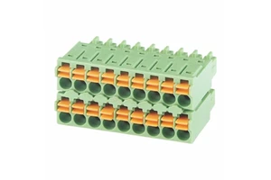 Best Selling WANJIE Small Pitch 3.5mm3.81mm Spring Plug-in WJ15EDGKN Connector Terminal Block