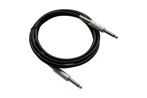 Low Noise High Quality Shielded 1/4'' 6.35mm Mono Jack Male to Male Guitar Speaker Cable