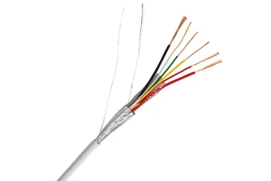 ST Brand 6-Conductor Stranded Copper Shielded Alarm Signal Cable Low Smoke Halogen Free for Machine Communication