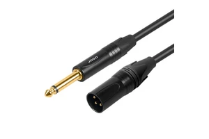 6.35mm Male to 3pin XLR Female Powered Speakers Studio Sound Consoles High Quality Stereo Guitar Cable