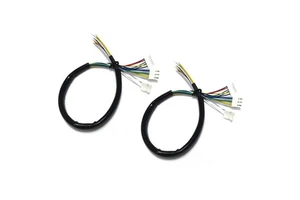 Wire Harness Assembly Speed Wall Breaker Motor Wire H3.96 High Temperature Resistant Fiber Tube Terminal Wire